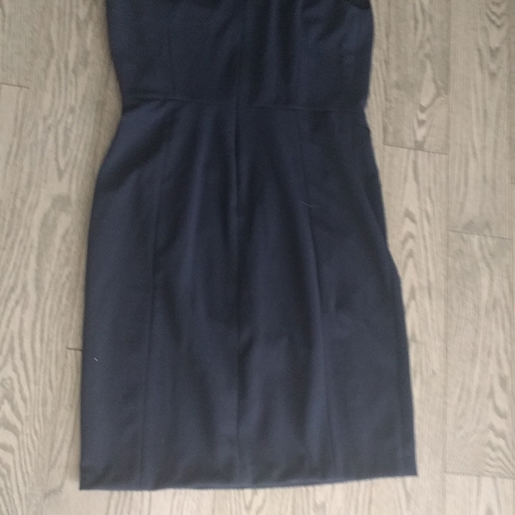 dark blue button down dress by Calvin Klein - Picture 9 of 13